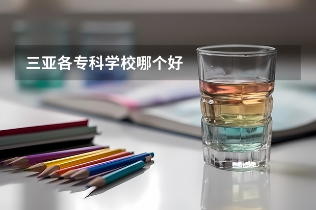 三亚各专科学校哪个好