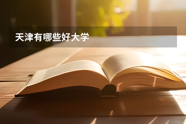 天津有哪些好大学