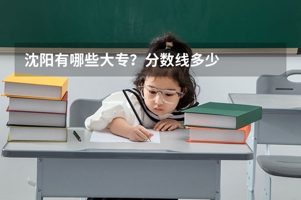 沈阳有哪些大专？分数线多少